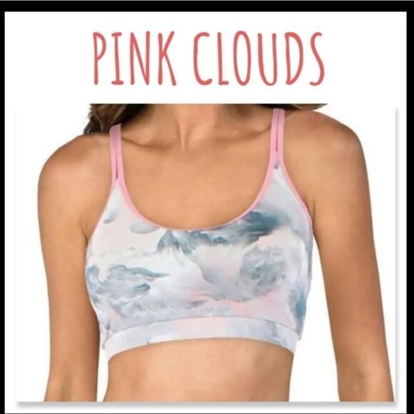 Fourlaps Womens Vitality Printed Fitness Sports Bra Available in 7 colors - Picture 1 of 16